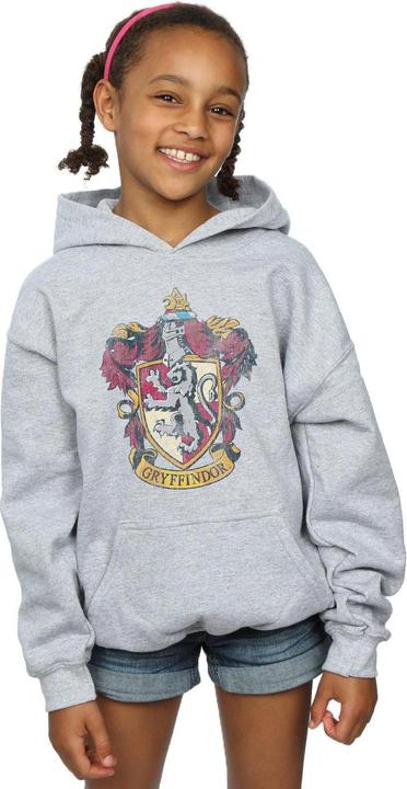 Produktbild Gryffindor Distressed Crest Kapuzenpullover Mädchen (140, 146)