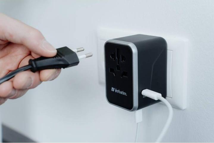 Actual product image Verbatim Universal Travel Adapter