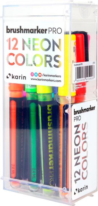 Actual product image Karin Brush Marker Pro (12x)