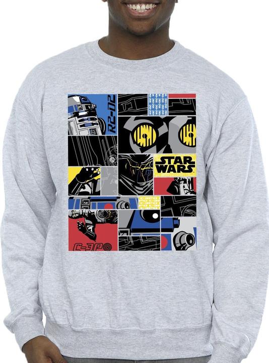 Immagine prodotto Star Wars Droid Montage Felpa Uomo (S)