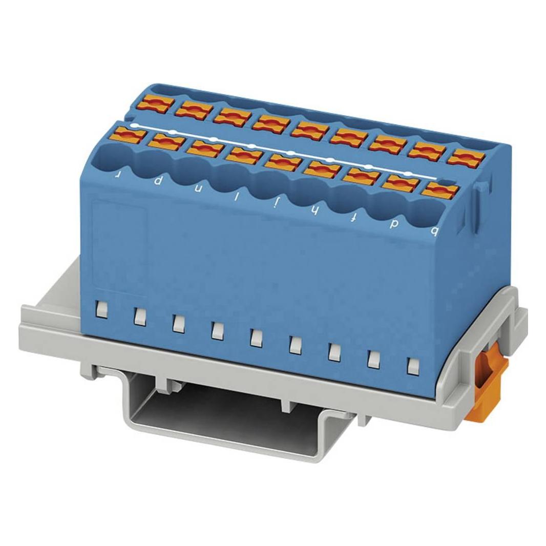 Phoenix Contact Blau Verteilerschrank Zubehör, Verteilerblock