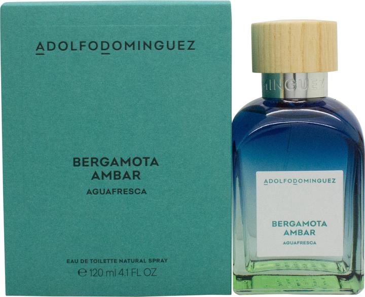 Actual product image Adolfo Dominguez A D Agua Fresca Bergamota Ambar Edt Spray 120ml (Eau de toilette, 120 ml)
