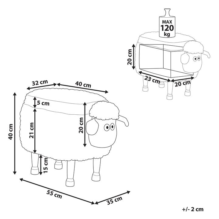 Image du produit Beliani Sheep