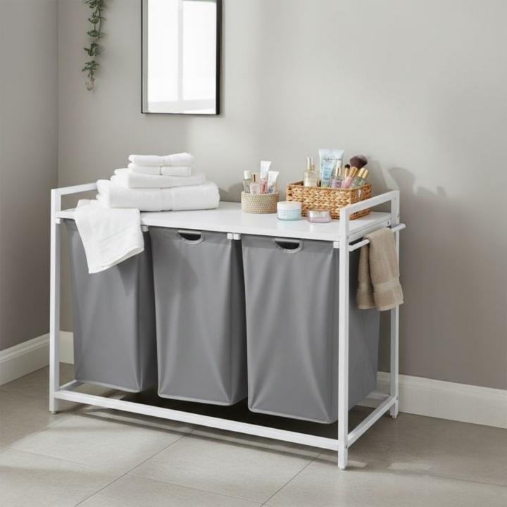 Actual product image Relaxdays laundry caddy (50 l)