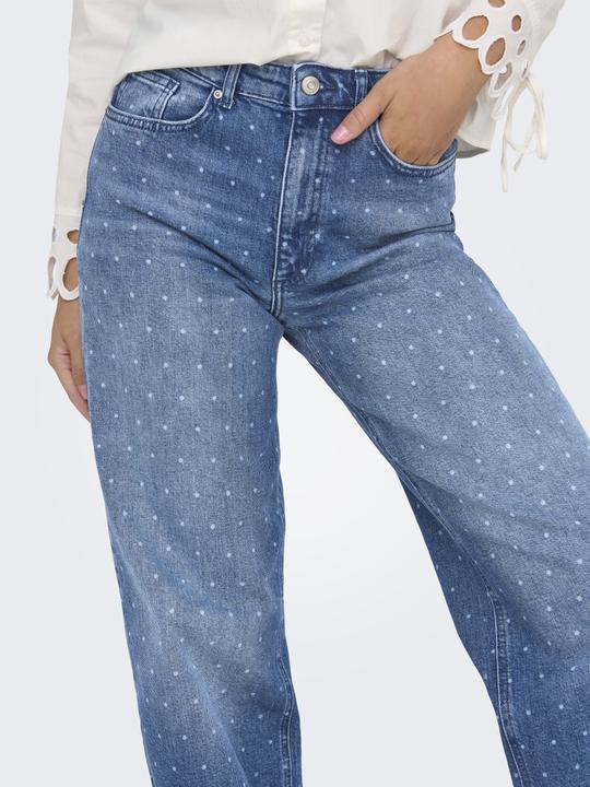 Immagine prodotto Only ONLJUICY Hohe Taille Weiter Beinschnitt Jeans Jeans mit weitem Bein (W28/L32)
