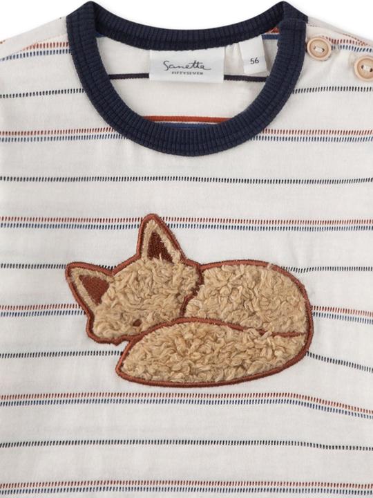 Image du produit Sanetta Chemise bébé renard à rayures (86)