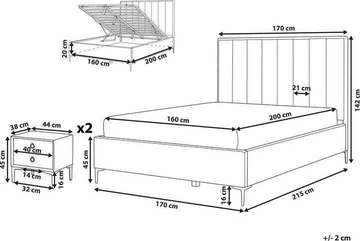 Actual product image Beliani Sezanne