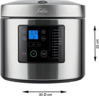 Actual product image Solis Rice & Potato Cooker