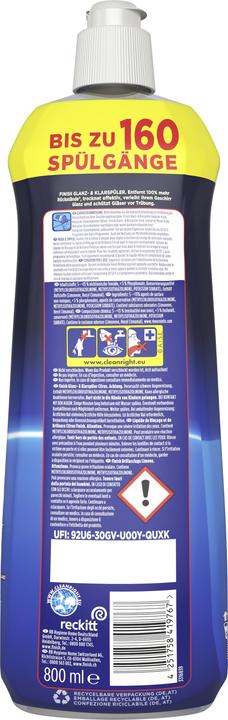 Immagine prodotto Finish Brillantante e brillantante (Liquida, 160 Cicli di lavaggio)