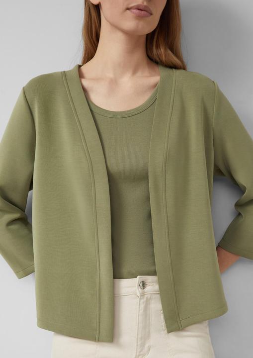 Produktbild s.Oliver Sweatshirt-Jacke aus weichem Modalmix im Relaxed Fit (40)
