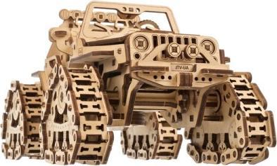 Actual product image Ugears 70204 Tracked Off-Road Vehicle