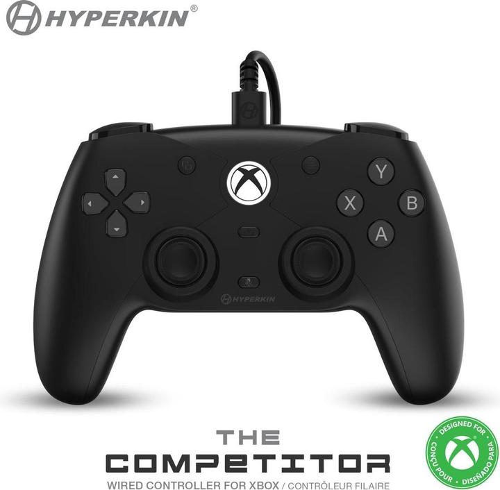 Produktbild Hyperkin Controller Competitor schwarz XBOX (PC, Xbox One S, Xbox Series S, Xbox Series X)
