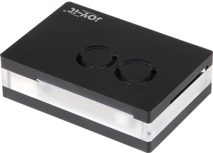 Produktbild Joy-it Acryl Gehäuse mit Lüfter für Raspberry Pi 4