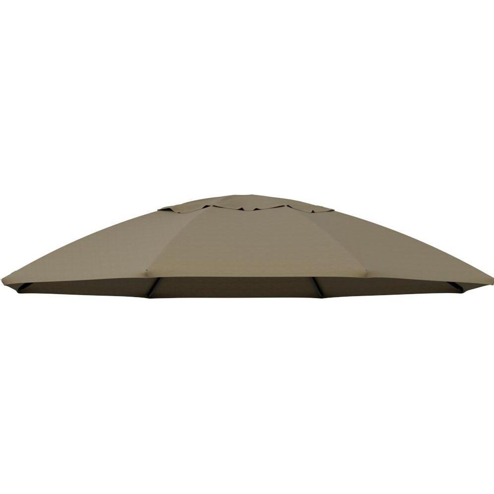 Sun garden, Accessori per mobili da giardino, Ersatzbezug taupe zu Easy Sun Ø 375 cm, 100% Polypropylen, Stoff B056
