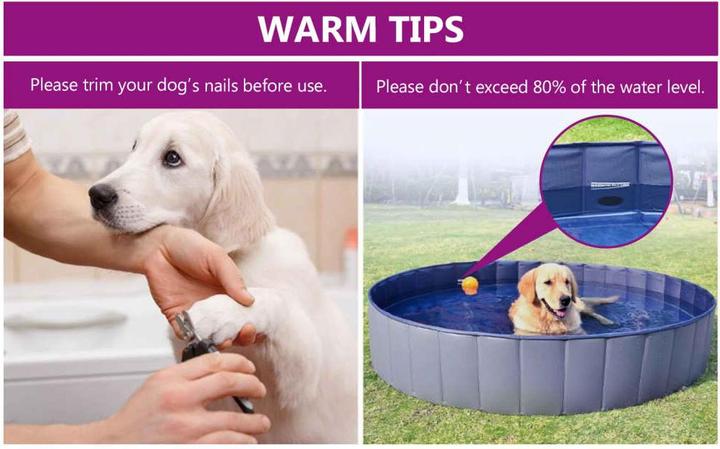 Produktbild vidaXL Hundepool (Hundepool)