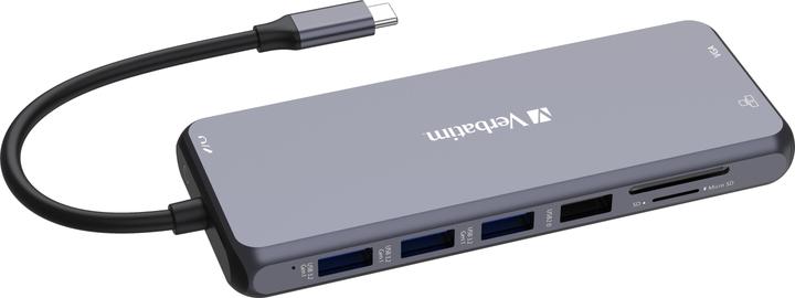 Produktbild Verbatim CMH-14 (USB-C, 14 Ports)