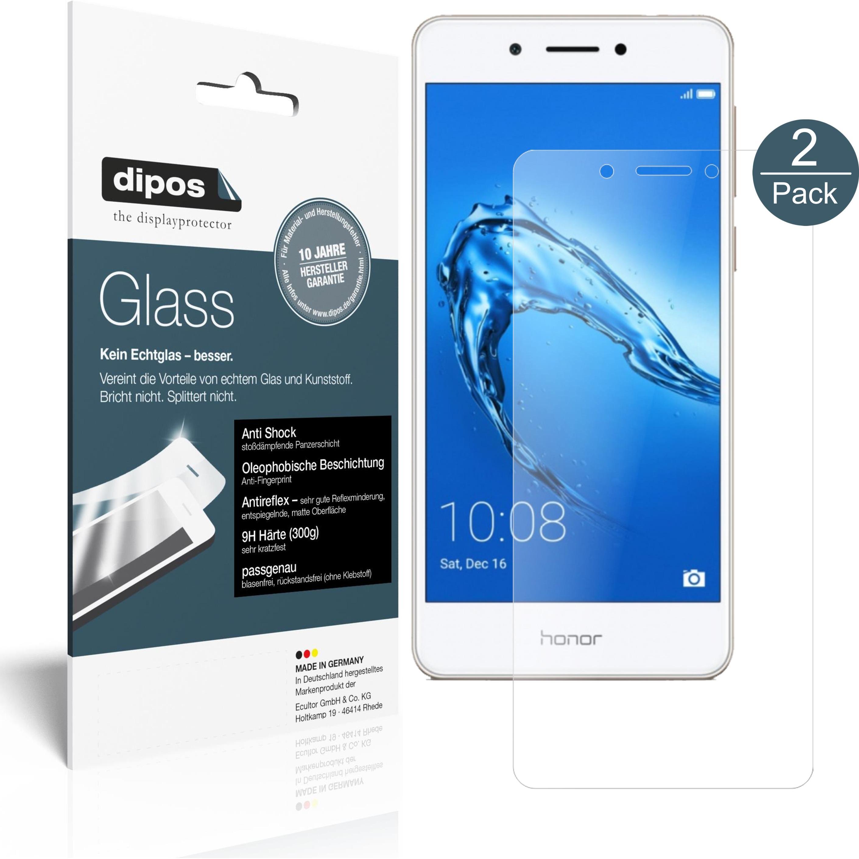 Thumbnail - Dipos Displayschutz Anti-Shock (2 Stück, Honor 6C), Smartphone Schutzfolie, Transparent
