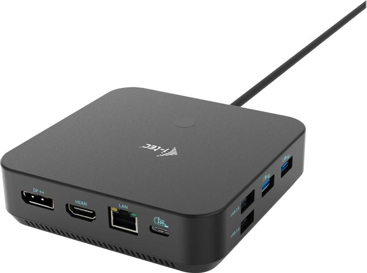 Actual product image i-tec HDMI Dual Docking Station (USB-C, 12 ports)
