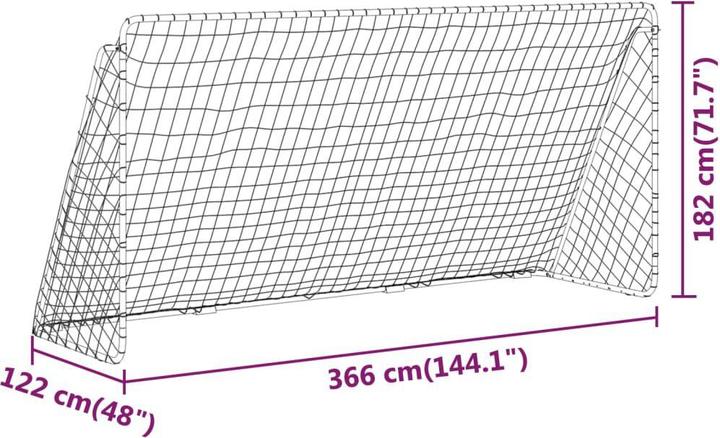 Image du produit vidaXL Fussballtor