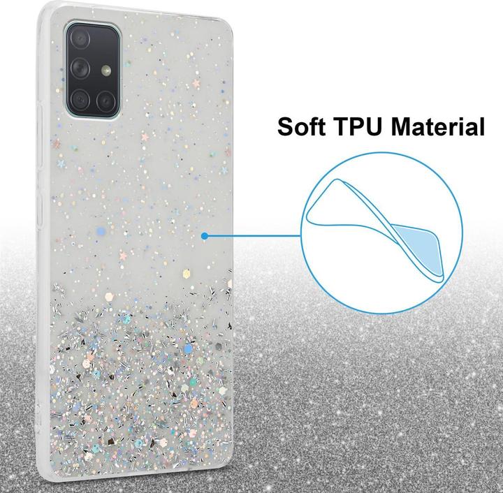 Produktbild Cadorabo TPU Cover funkelnder Glitter (Samsung Galaxy A71)