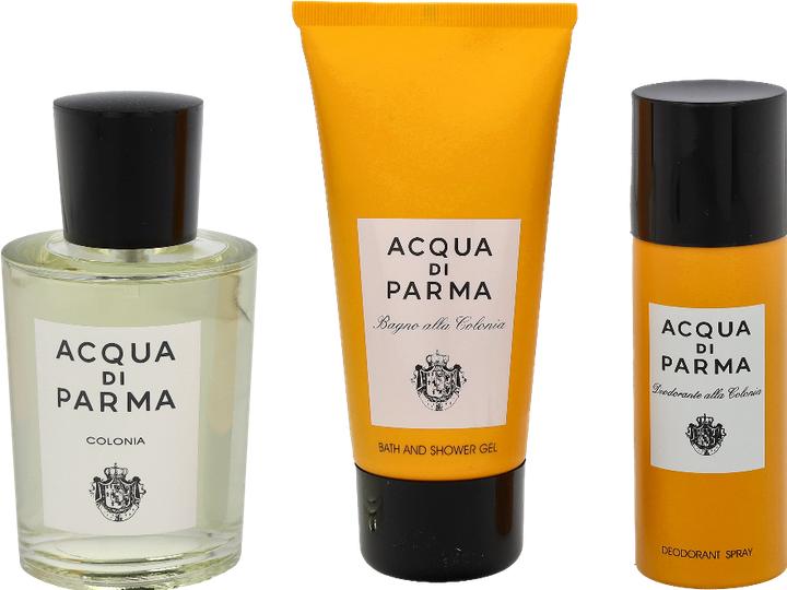 Produktbild Acqua Di Parma Holiday 2022 Eau de Cologne 100 / Bath Shower Gel / Deodorant (Körperpflegeset)
