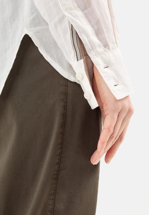Actual product image Camel Active Slip-on blouse with plastron (S)