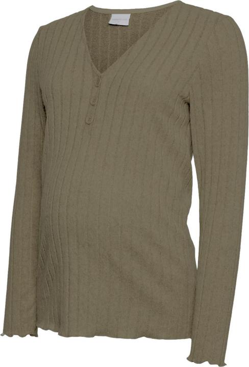 Produktbild Mamalicious Normal geschnitten V-Ausschnitt Top Bluse (S)