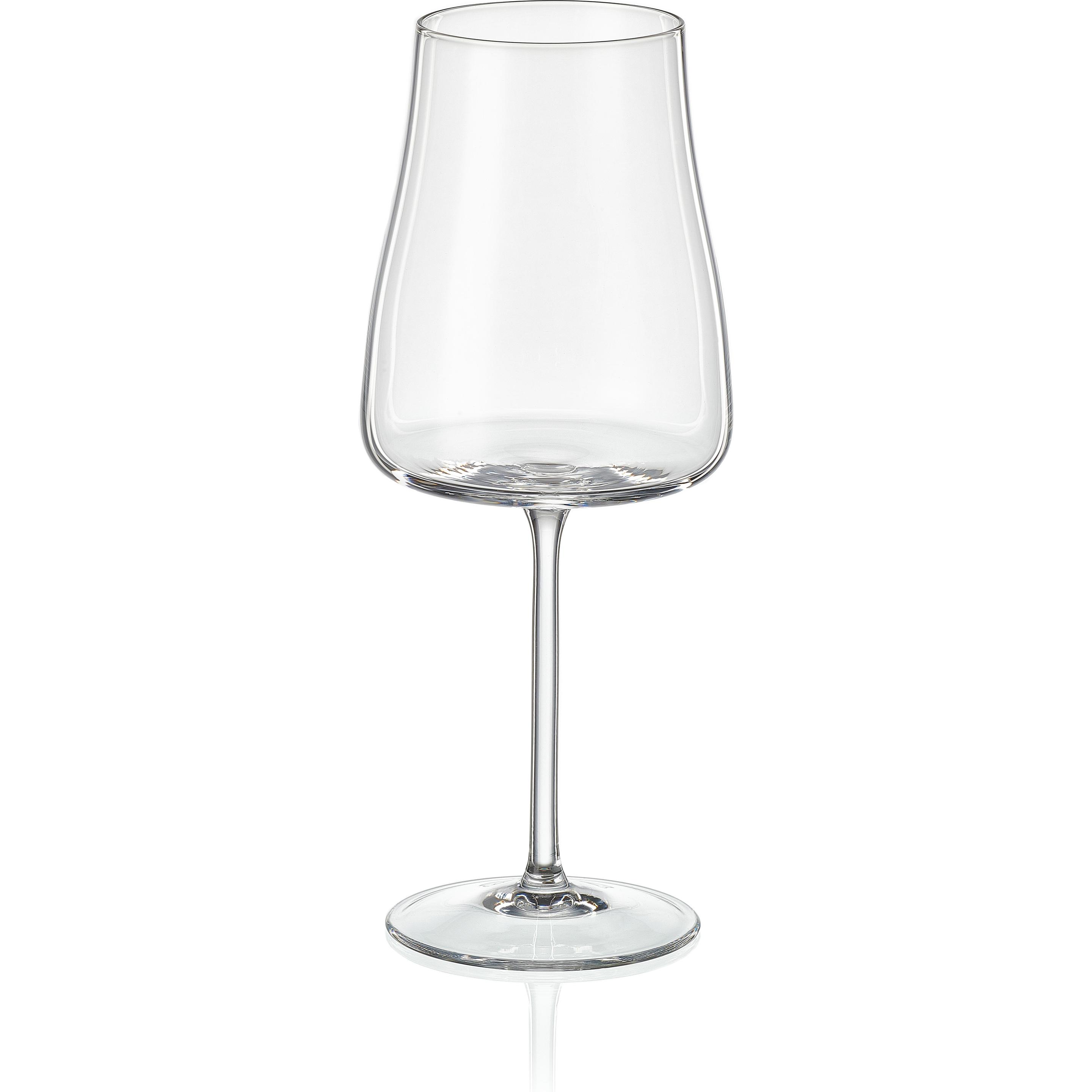 6x Bohemia Cristal Selection Weinke.Alex 400klar, Weingläser, Transparent