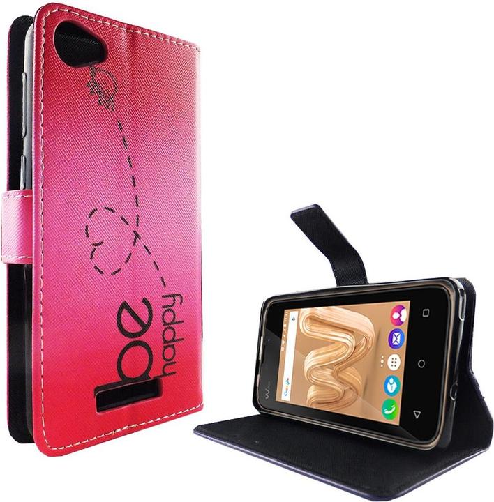 Produktbild König Design Hülle Handy Schutz für Wiko Jerry Max Case Cover Tasche Wallet Etui Handyhülle (Wiko Jerry Max)