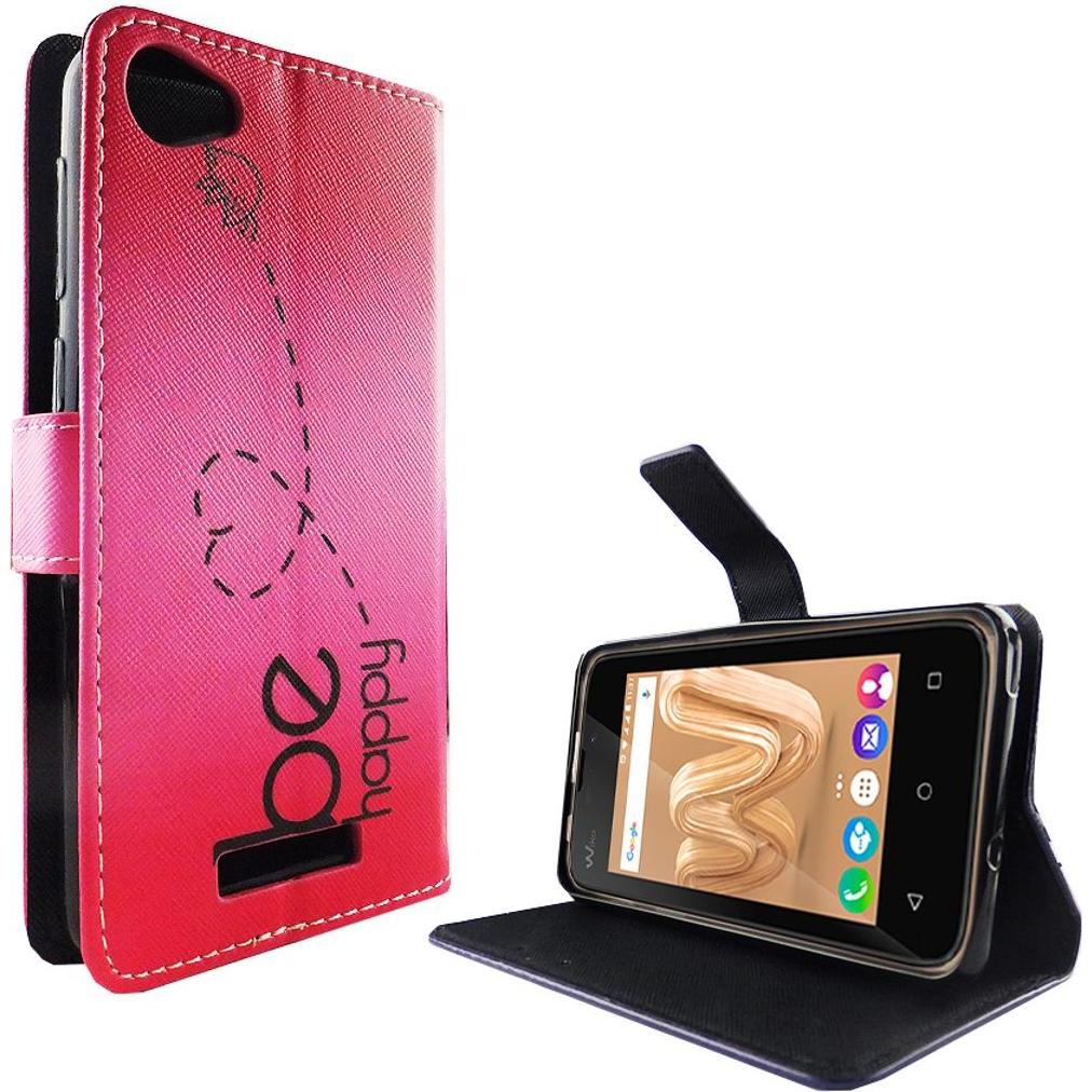 König Design Hülle Handy Schutz für Wiko Lenny 3 Max Case Cover Tasche Wallet Etui Handyhülle (Wiko Lenny 3 Max), Smartp...