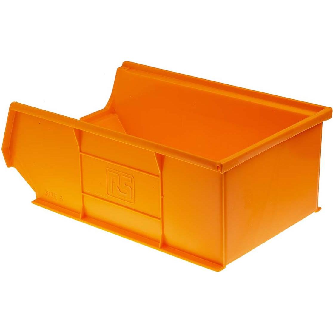 RS PRO, Contenitore di stoccaggio, Storage Bin Size 4 Orange