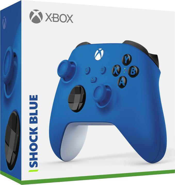 Produktbild Microsoft Xbox Wireless Controller - Shock Blue (PC, Xbox One X, Xbox Series X, Xbox One S, Xbox Series S)