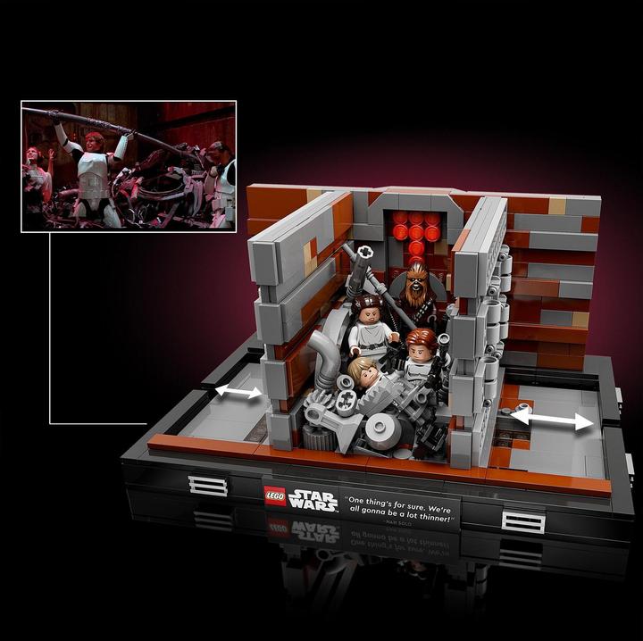 Produktbild LEGO Müllpresse im Todesstern - Diorama (75339, LEGO Star Wars)
