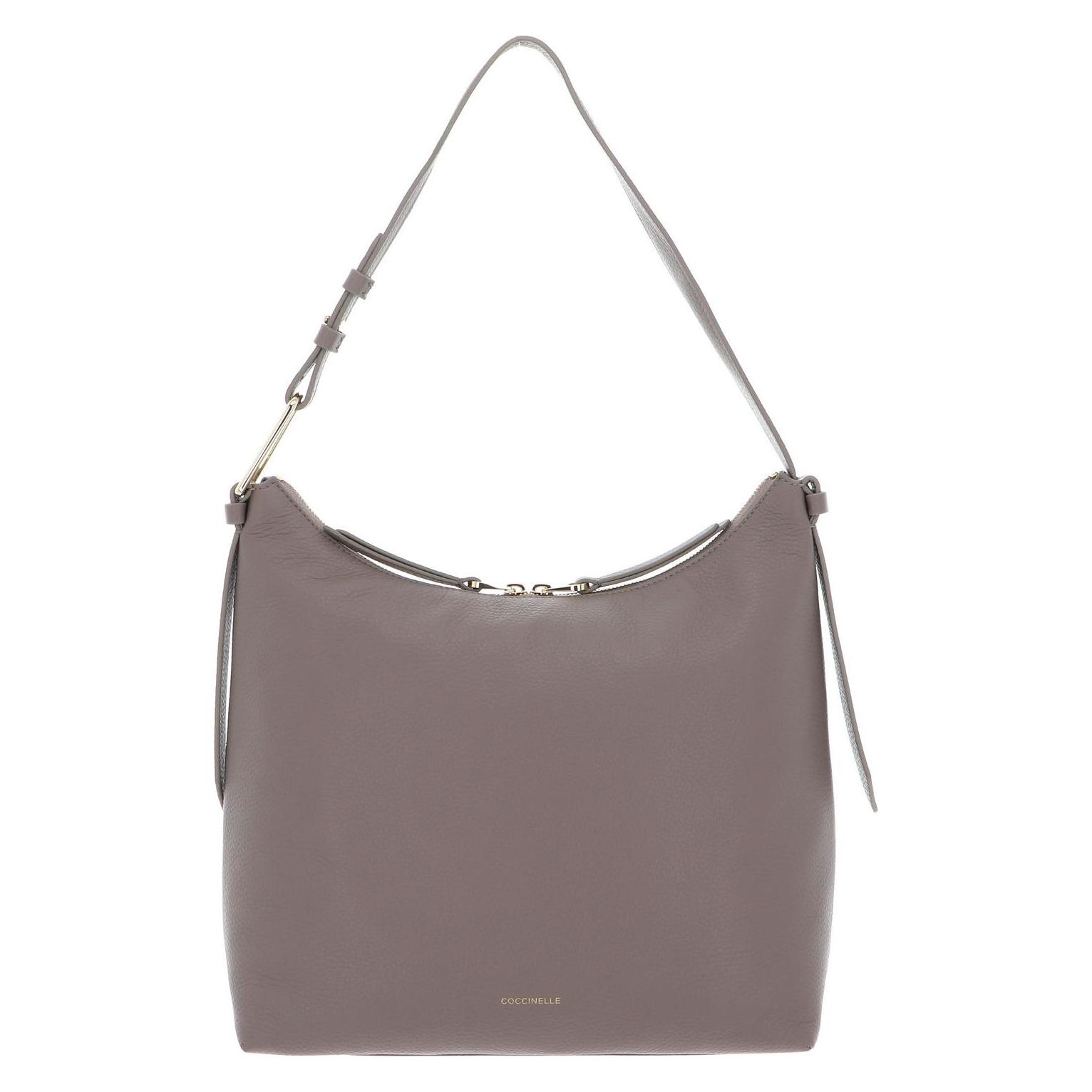 Coccinelle, Damen, Handtasche, Hobo Coccinellemalory, Beige