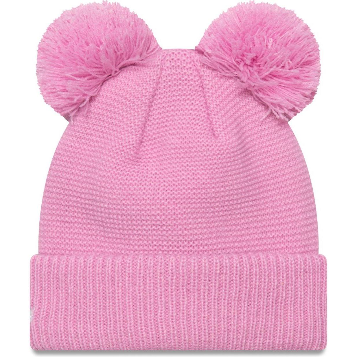 New Era, Damen, Mütze, Mädchen Wintermütze Double Bobble NY Yankees pink, Pink