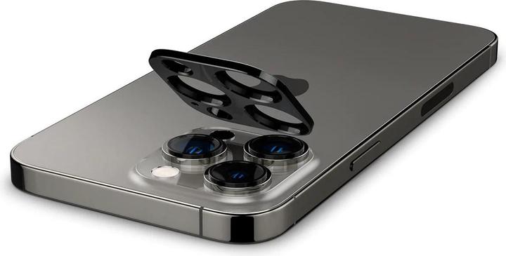 Produktbild Spigen Optik.Tr Camera iPhone 14 Pro/14 Pro Max Lens 2szt./2pcs czarny/black AGL05273 (2 Stk., Apple iPhone 11 Pro)