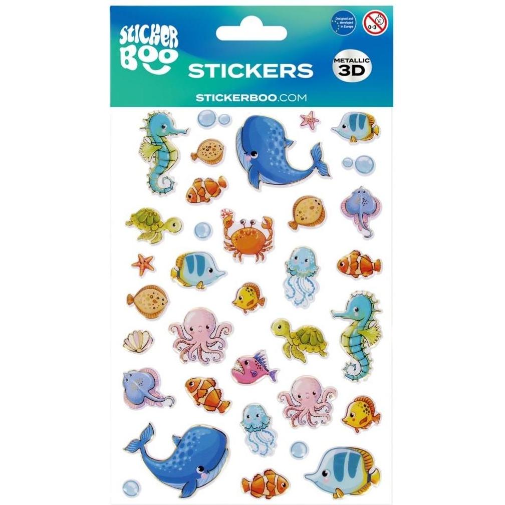 Sticker Boo Aufkleber BOO Fischaufkleber (41381595)