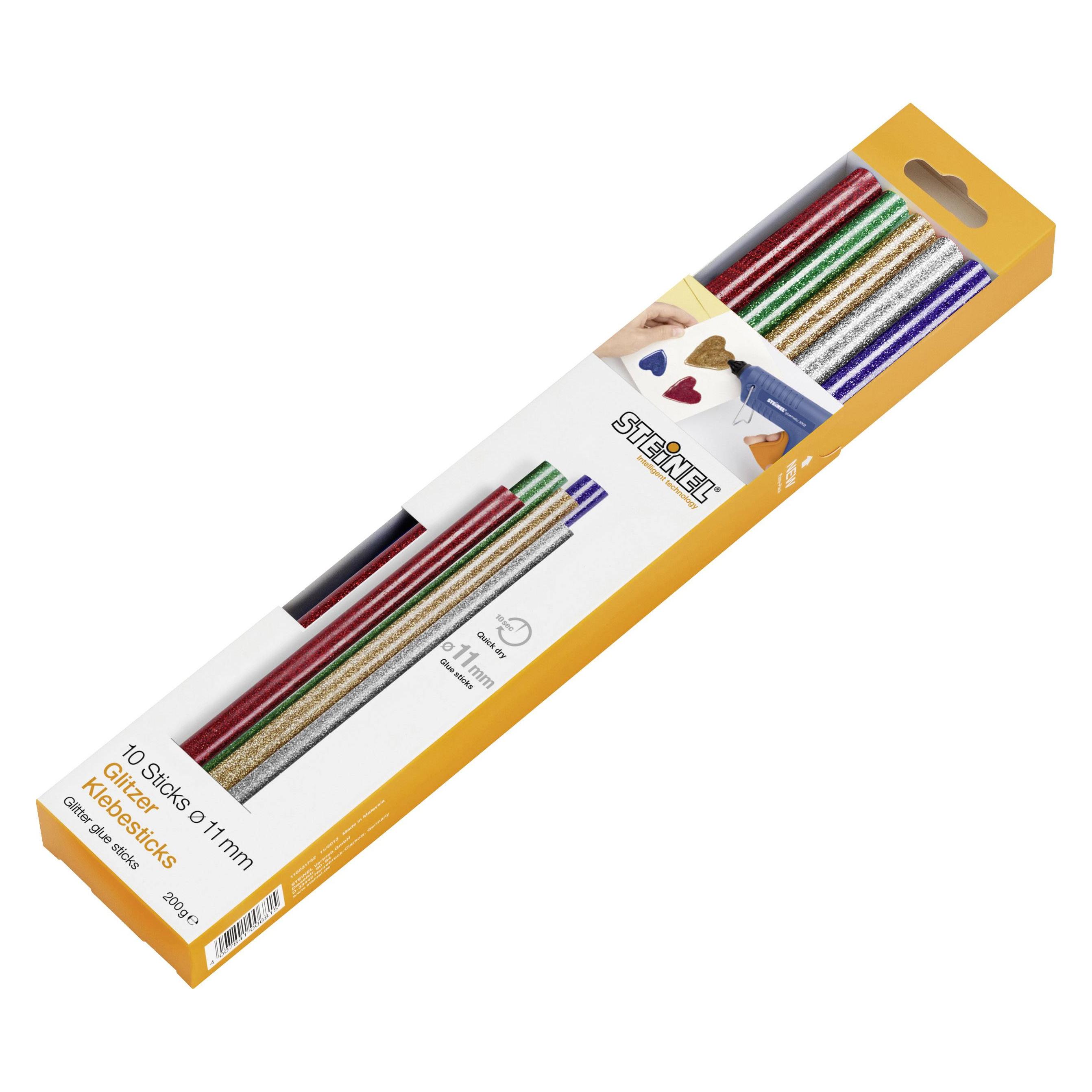 Steinel, Heisskleber, Klebesticks Glitzer