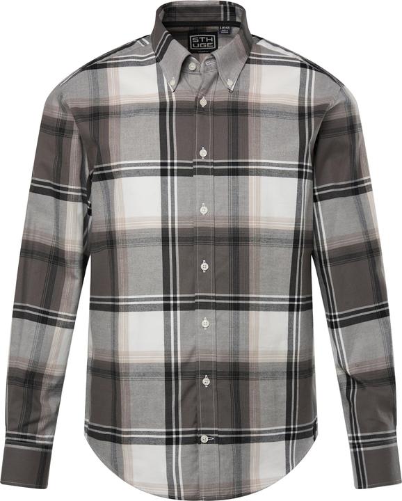 Image du produit Sthuge Karohemd, Langarm, Flanell, Modern Fit, Buttondown-Kragen (6XL)