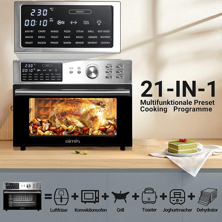 Produktbild Oimis Heissluftfritteuse Backofen