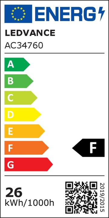 Label énergétique Ledvance Panneaux LED (2950 lm)