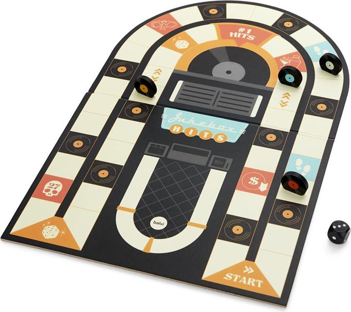 Actual product image Balvi Board game JUKEBOX HITS Goose game