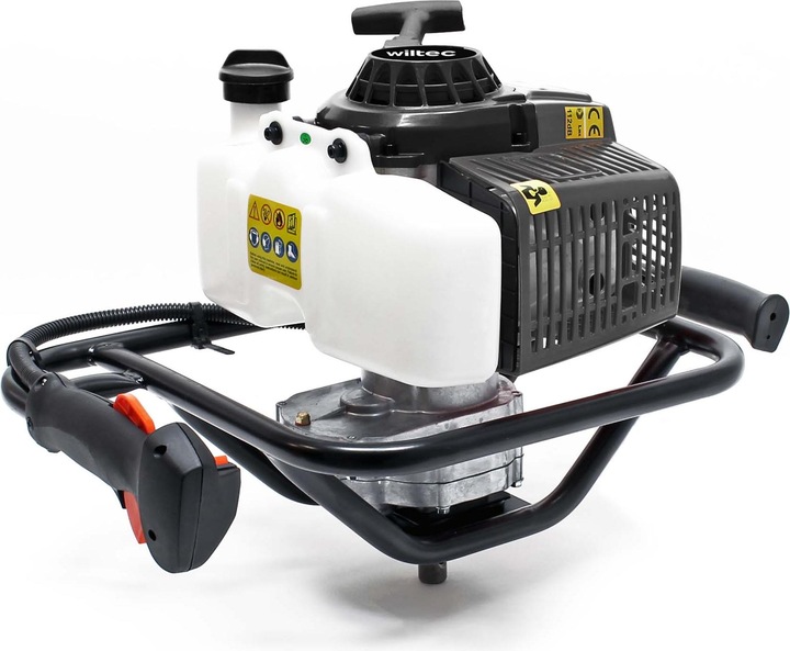 Produktbild Wiltec Wilitec Erdlochbohrer 2,2kW 3PS 63ccm Benzin Erdbohrer Pfahlbohrer Brunnenbohrer