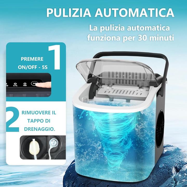 Actual product image Euhomy Eiswürfelmaschine