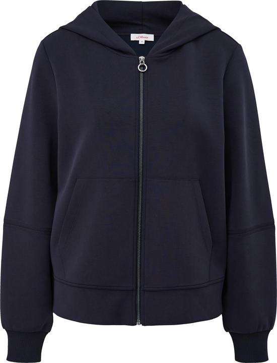 Produktbild s.Oliver Sweatshirt Jacke Sweatshirtjacke aus Scuba (32)