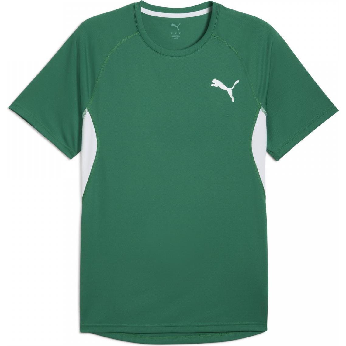 Puma, Herren, Sportshirt, M CROSS THE LINE TEE 3.0 (S), Schwarz, S
