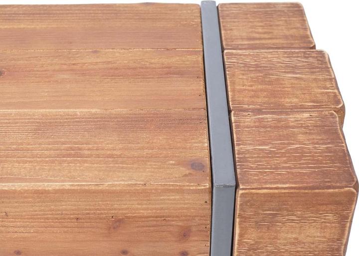 Actual product image Swisshandel24 Bench, dining room bench bench, fir wood rustic solid - brown 160cm (160 cm)