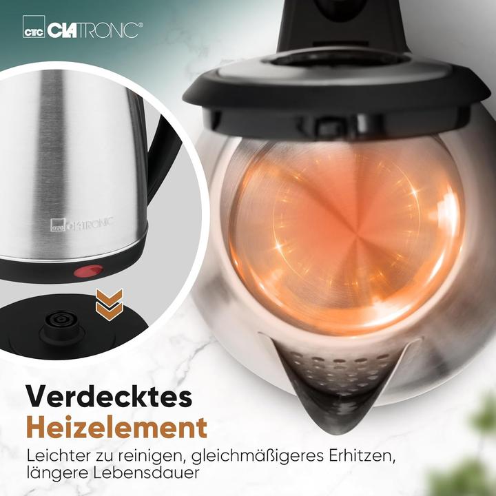 Actual product image Clatronic CLA WKS3830 Wasserkocher 1,7l (1.70 l)