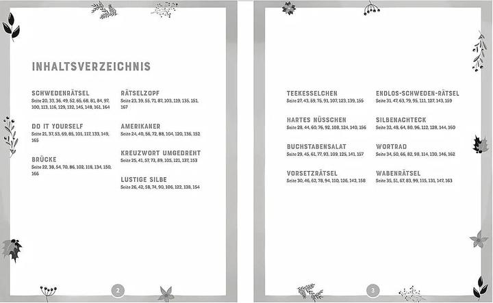 Actual product image 24 Days Kreuzworträtsel im Advent