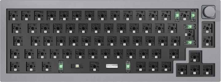 Keychron Q2 Barebone Knob Version (Barebone, Kabelgebunden)